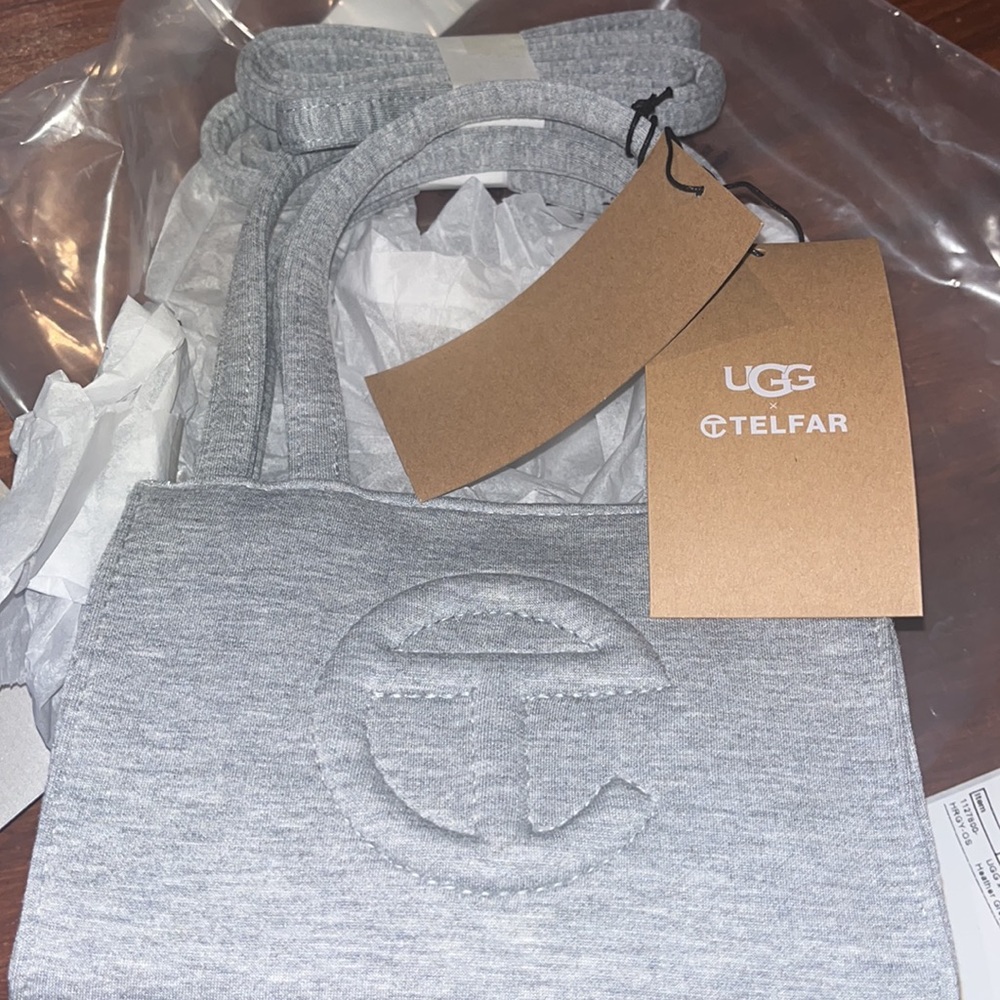 UGG x Telfar Small Fleece shopper - Heather Grey